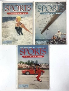 1954 Sports Illustrated Third/Fourth/Fiftth Weekly Hefts 3rd 4th 5th August Sept - Bild 1 von 7