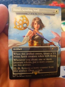 MTG Yuna's Sending Staff (NON-Foil) Secret Lair x Final Fantasy 1863 FFX NM - Picture 1 of 2