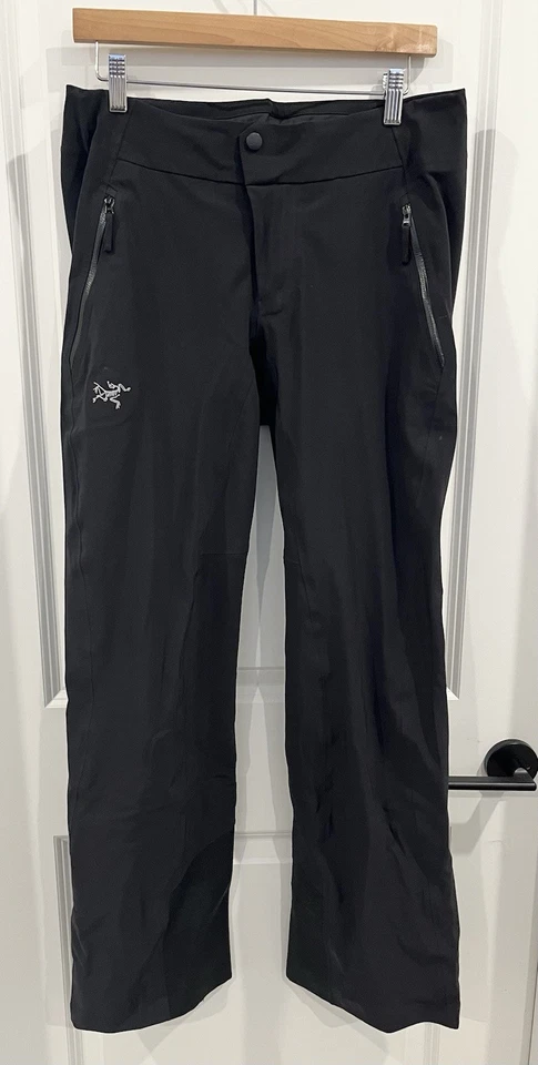 Pantalones de esquí snowboard Arc’teryx para mujer GoreTex negros invierno talla 8 Foto 1 de 4