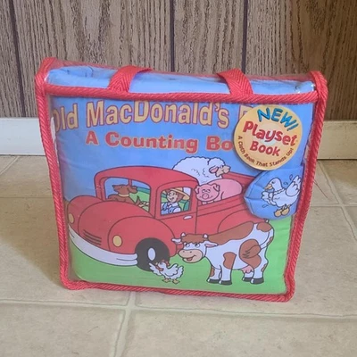 Soft Play Old MacDonalds Farm A Counting Book Vintage Cloth Pop-up - Image 1 of 2