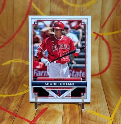 2023 Shohei Ohtani Topps Flagship Collection #100 Angels GOAT - Image 1 of 2