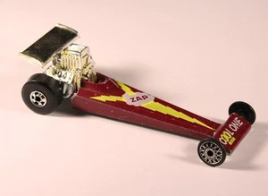 Hotwheels 1977 Cool One Dragster in prugna, Blackwall ~ BELLO! - Foto 1 di 6