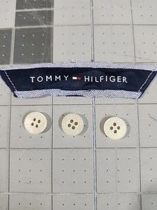 Set of 3 Tommy Hilfiger Replacement Branded Buttons Craft Sewing Accessories - Picture 1 of 2