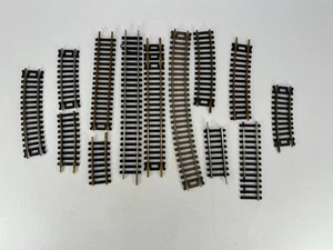 Atlas HO Scale Lot of (13) Various Sizes Curved/Straight Good Condition - Picture 1 of 5