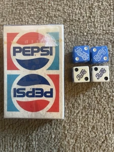 Dados y cartas de Pepsi Cola de colección - Imagen 1 de 4