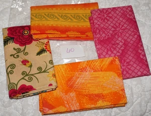 4, Unbranded, Fat Quarters, Mixed Theme & Colors, Cotton Fabric           (60) - Picture 1 of 1