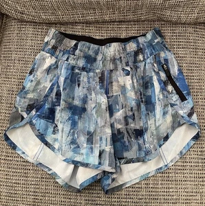 Lululemon Tracker V Short 4" Größe 4 Sun dazed Multi Blue - Bild 1 von 14
