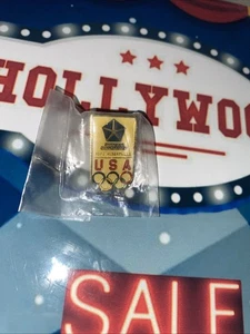 Prendedor olímpico Albertville 1992 patrocinador oficial de Estados Unidos - Imagen 1 de 5