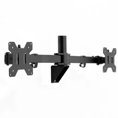 VIVO Steel Telescoping Flush Wall Mount for Dual 21" to 32" Monitors - Image 1 of 4