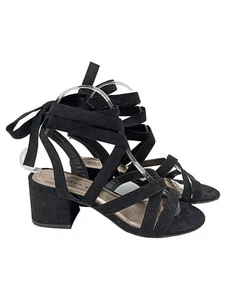 Sandali Madden Girl numero 36/37 neri eleganti allacciati scarpe da ballo - Foto 1 di 5