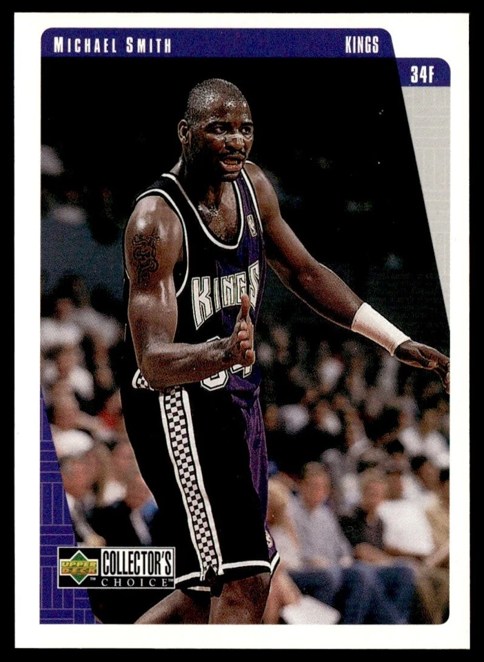 1997-98 Collector's Choice Michael Smith Sacramento Kings #120 - Image 1 of 2
