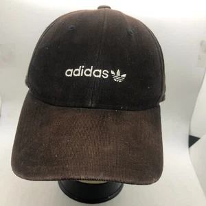 Adidas Baseball Cap Hat Brown Adjustable 100% Cotton 2017 Classic - Picture 1 of 8