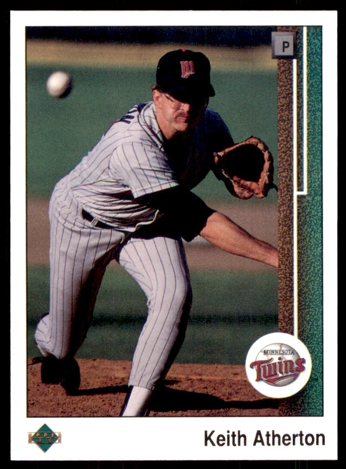 1989 Upper Deck Keith Atherton Baseball Cards #599 - Image 1 of 2