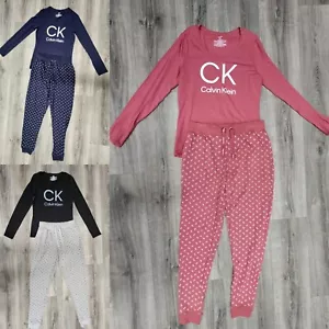 Ladies Genuine Calvin Klein Pyjama Set, Comfortable Loungewear, Pyjamas - Picture 1 of 14