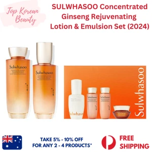SULWHASOO Concentrated Ginseng Rejuvenating Lotion & Emulsion Set (Back order) - Picture 1 of 8