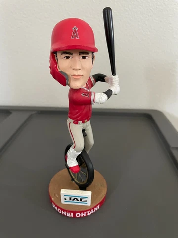 Shohei Ohtani Hit for the Cycle 2021 California Angels Bobblehead SGA New Cover