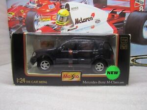 MAISTO MODELS - 1997 MERCEDES BENZ M CLASS - 1/24 SCALE MODEL CAR