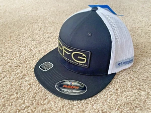 Columbia PFG Mesh Flat Brim Cap L/XL - Picture 1 of 4