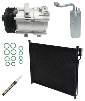 RYC Reman AC Compressor Kit W/ Condenser EE04A Fits Ford Excursion 6.0L 2003 - Изображение 1 из 4