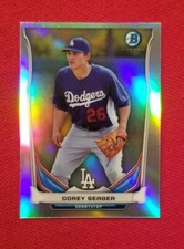 2014 Bowman Chrome Corey Seager Bowman Scout Top 5 Mini Refractor #BM-LAD3