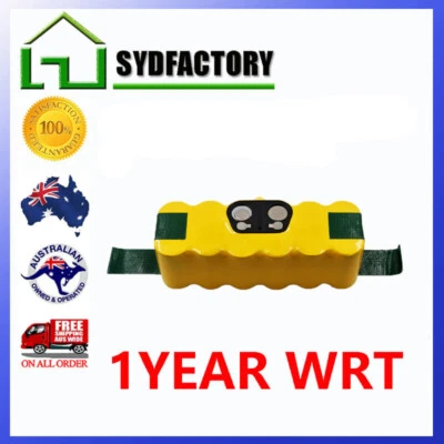 Battery For iRobot Roomba 500 5.0Ah Ni-MH HeavyDuty 510 530 580 630 537 561 562 - Image 1 of 3