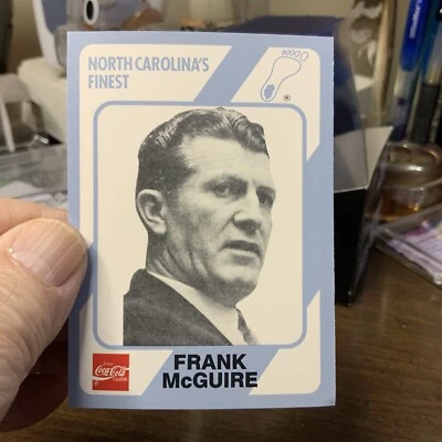 Frank McGuire 1989 Collegiate Collection North Carolina's Finest  Card #104 - Image 1 of 2