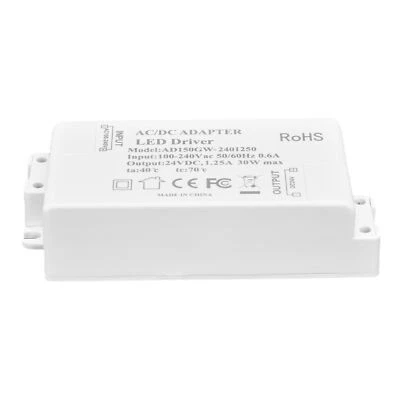 Professional LED Driver Constant Voltage Power Supply Transformer 24V 1.25A 30W - image 1 of 4