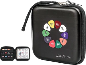 Guitar Pick Case Pick Holder Stores 84 Pcs Guitar Picks Collection Pick Storage  - Picture 1 of 7