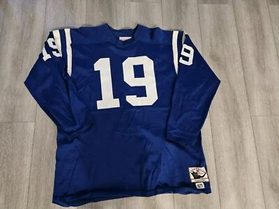 Camiseta Mitchell Ness M&N Baltimore Colts Johnny Unitas Durene 52 2XL Ripon EE. UU.  Foto 1 de 4