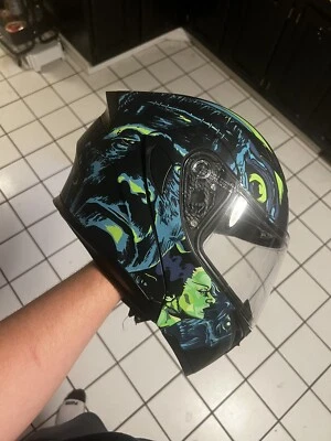 Motorcycle Helmet XL Modular - Frankenstein Edition - Image 1 of 4