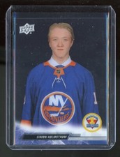 2022-23 Upper Deck Clear Cut #748 Simon Holmstrom 1st Round