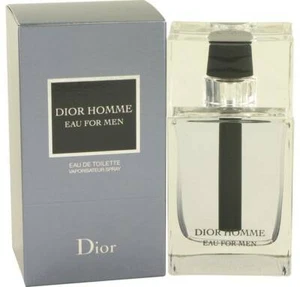 DIOR HOMME EAU FOR MEN 3.4oz/100ML Edt no cellophane ,box ripped off - Picture 1 of 3