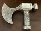 Victotian Silver Axe Handle For Wooden Walking Stick Cane walking sticks - Stick