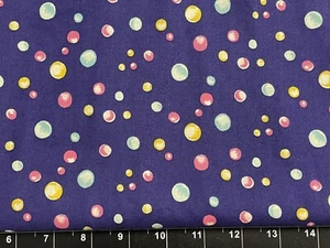 Tina SCRAP 9”x21” Mermaid Girl Bubbles Ocean Beach Sea OOP Cotton Fabric - Picture 1 of 1