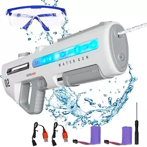 2025 New Manual Electric Water Gun Automatic Water Squirt Gun Toy with LED Light - Picture 1 of 11