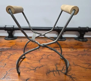 Vintage YO HO Monticello Canning Jar Lifter Grabber Tongs Wood Handles - Picture 1 of 3