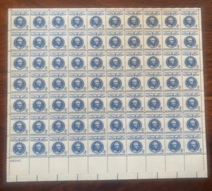 #1125 JOSE DE SAN MARTIN 4 CENT MNH FOGLIO COMPLETO DI 70 - Foto 1 di 1
