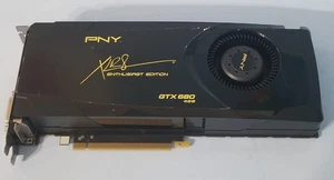 PNY GeForce GTX 680 4GB GDDR5 PCIe Video Card DVI HDMI DisplayPort VCGGTX6804XPB - Picture 1 of 3