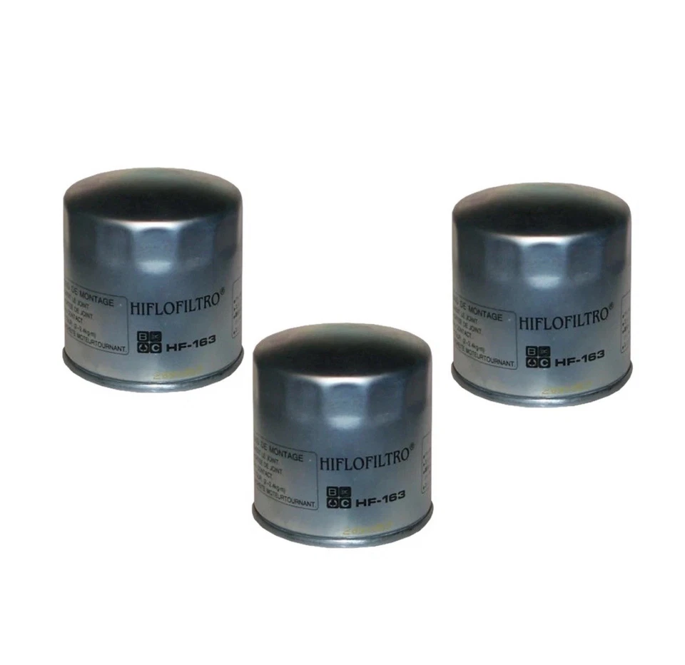 Oil Filter 3-Pack for BMW 2003-05 R1200CL 1999-05 R1200C CLASSIC HF163 - Image 1 of 1