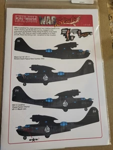 Bausätze World 1/48 PBY-5 CATALINA "BLACK CAT" "PISTOL PACKIN MAMA" DECAL KW148157 - Bild 1 von 3