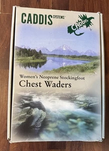 Women’s Neoprene Stockingfoot Chest Waders CADDIS CA5907W8 Size L - Picture 1 of 5