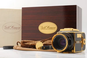 [Near Mint in Box] Hasselblad 500CM C/M 30th Gold Edition 80mm f/2.8 From JAPAN - Bild 1 von 17