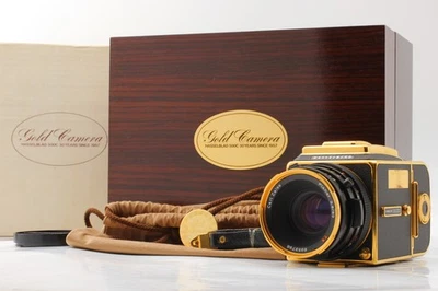 [Casi COMO NUEVO EN CAJA] Hasselblad 500CM C/M 30ª Edición Oro 80mm f/2.8 De JAPÓN Foto 1 de 4