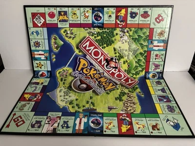 Pokemon Monopoly 1999 Collector's Edition Parts - GAME BOARD ONLY - Image 1 of 4