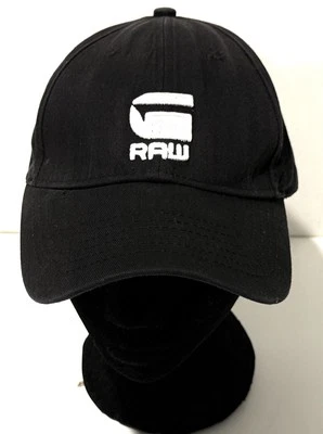 G Star Raw Hat Black Adjustable Baseball Hat Cap With Logo - Image 1 of 4