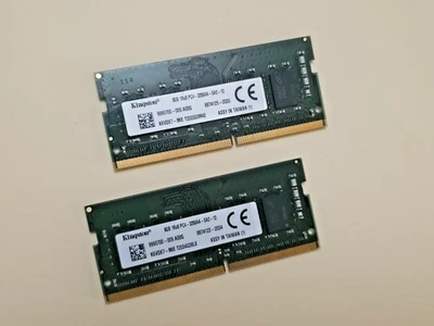 Kingston 16 GB - (2x8GB) PC4-3200AA Lap Top Memory RAM - Completamente testato e funzionante - Immagine 1 di 2