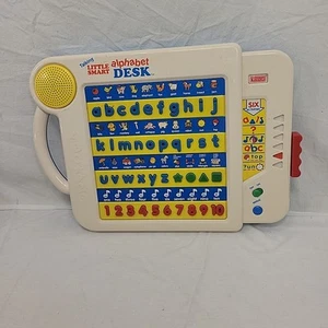 VTECH Talking Little Smart Alphabet Desk Vintage 1990's Good Working Order - Picture 1 of 3