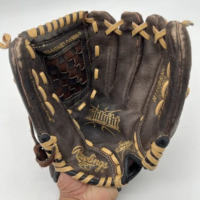 Rawlings 棒球手套 RHT Highlight 11.5 英寸皮革破损 H150BRNC 快速发货 — 第 1/4 张图片