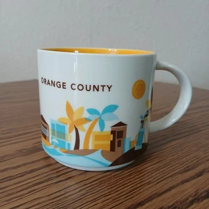 Starbucks 'Orange County' California YOU ARE HERE 14oz Tasse Neuzustand 5526 - Bild 1 von 7