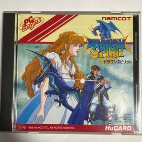item! Dragon Spirit HuCARD Disinfected and cleaned! Japan Region